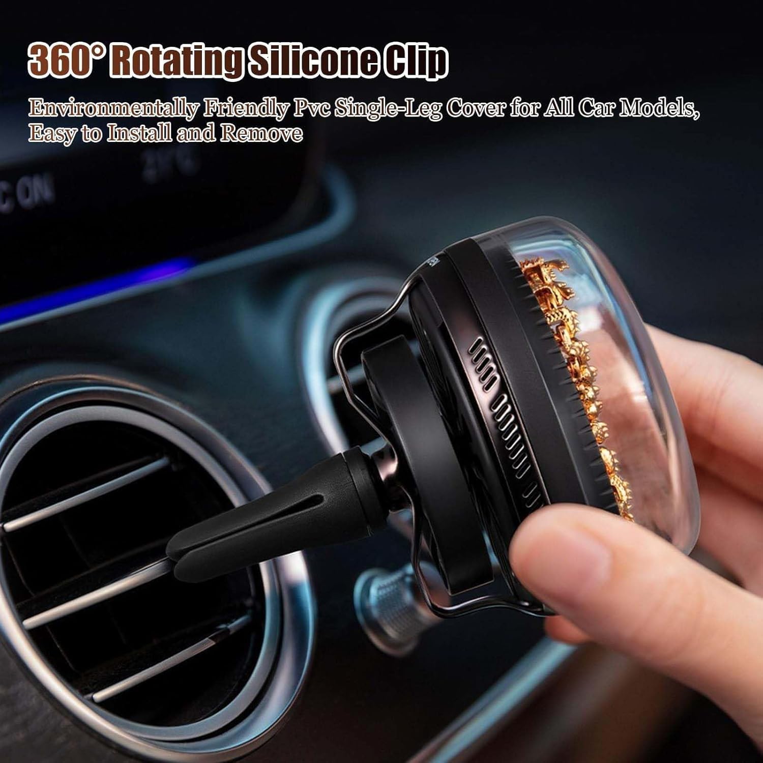 Dragon Car Wind-Powered Rotation Air Freshener Diffuser