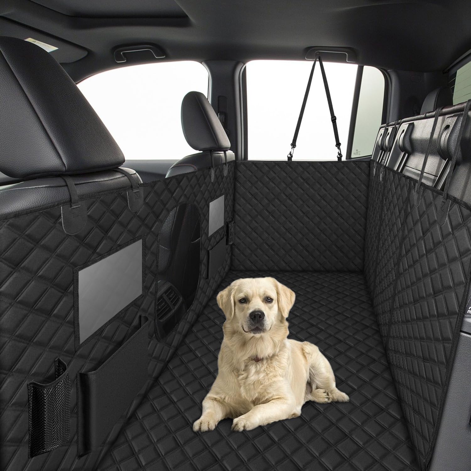 Dogs Hammock Pet Truck Back Seat Cover for Truck Back Seat Floor