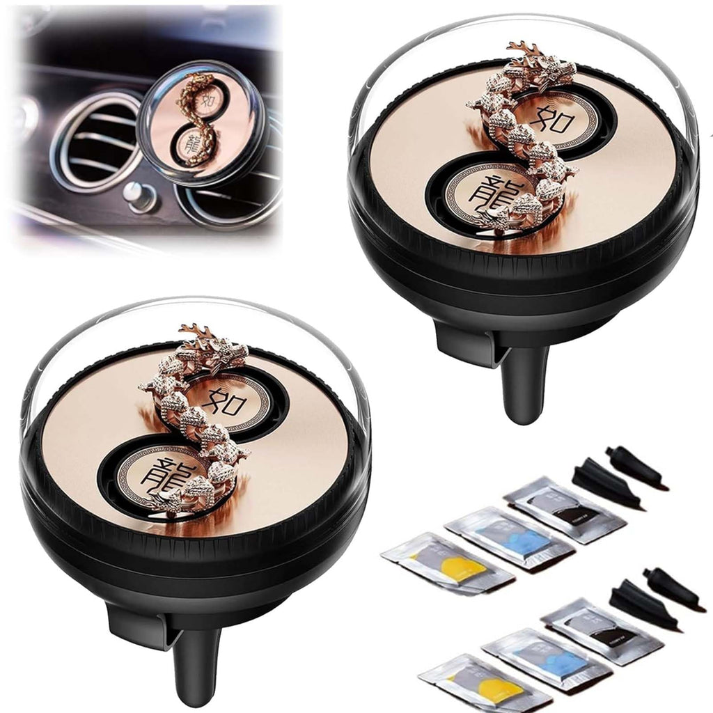 Dragon Car Wind-Powered Rotation Air Freshener Diffuser