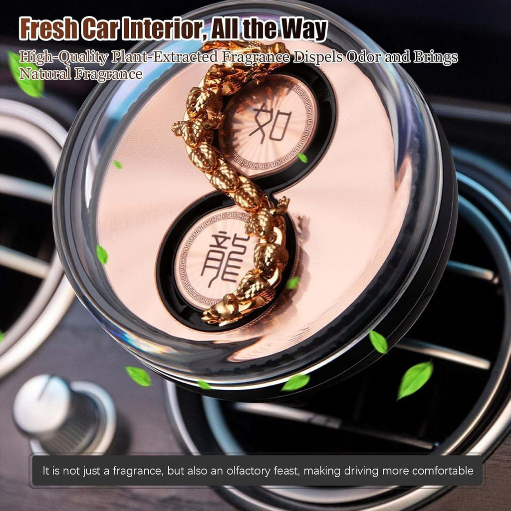 Dragon Car Wind-Powered Rotation Air Freshener Diffuser