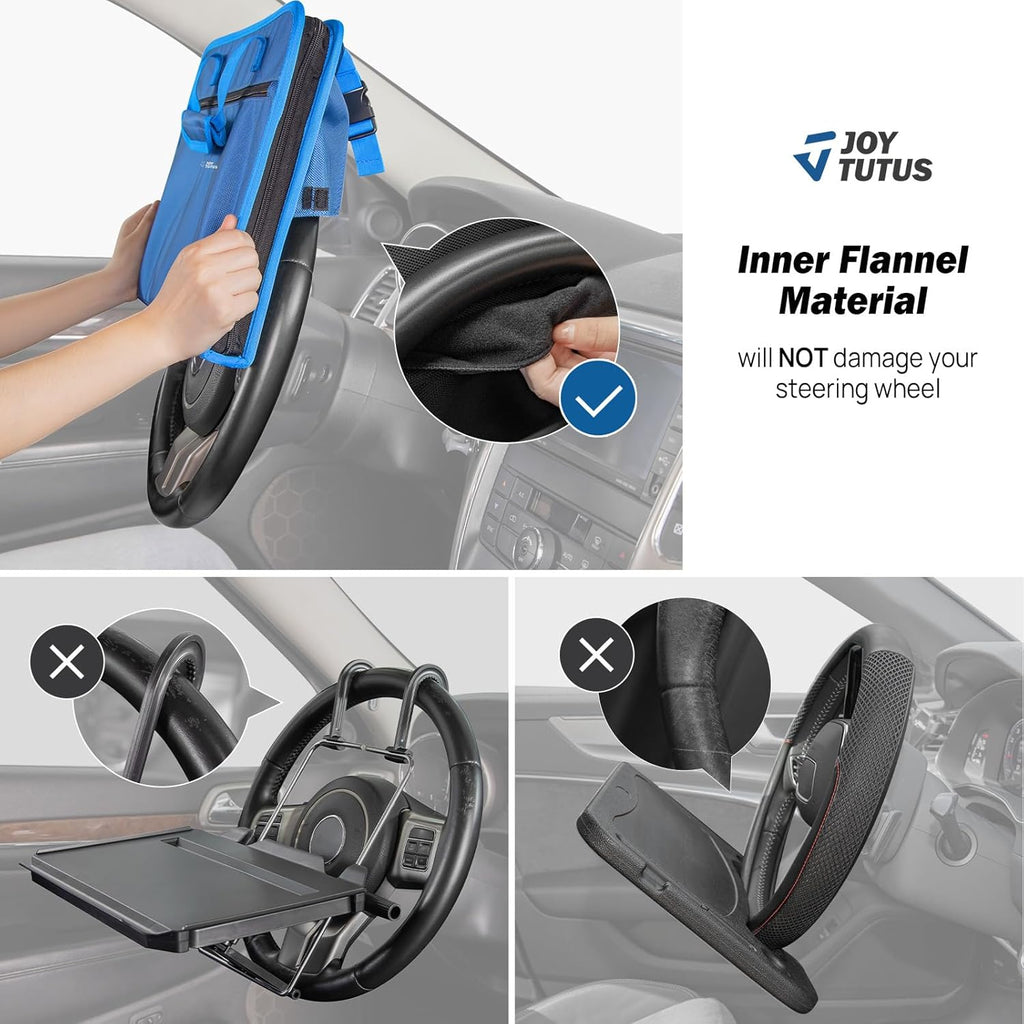 3 in 1 Steering Wheel Eating Tray & Multifunctional Car Office Bag