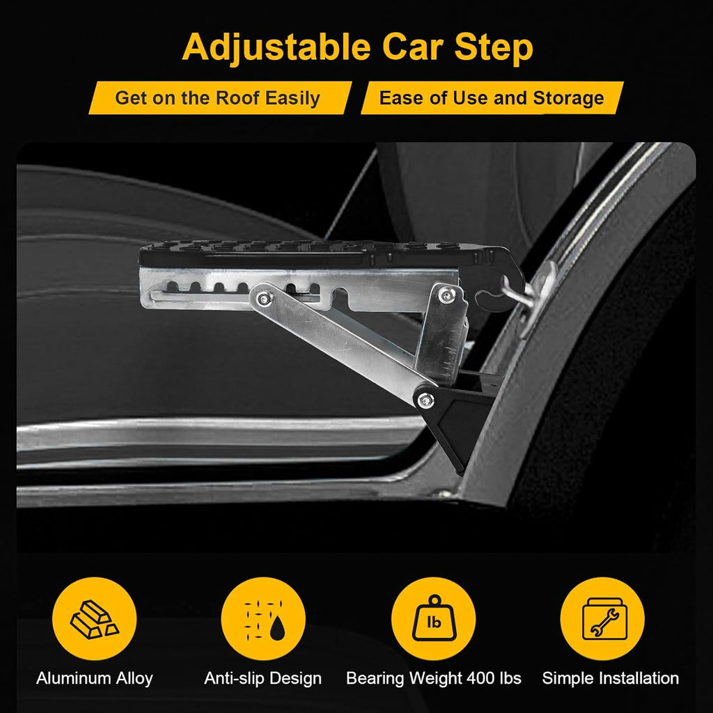 Universal Foldable Car Door Step For SUV and Truck