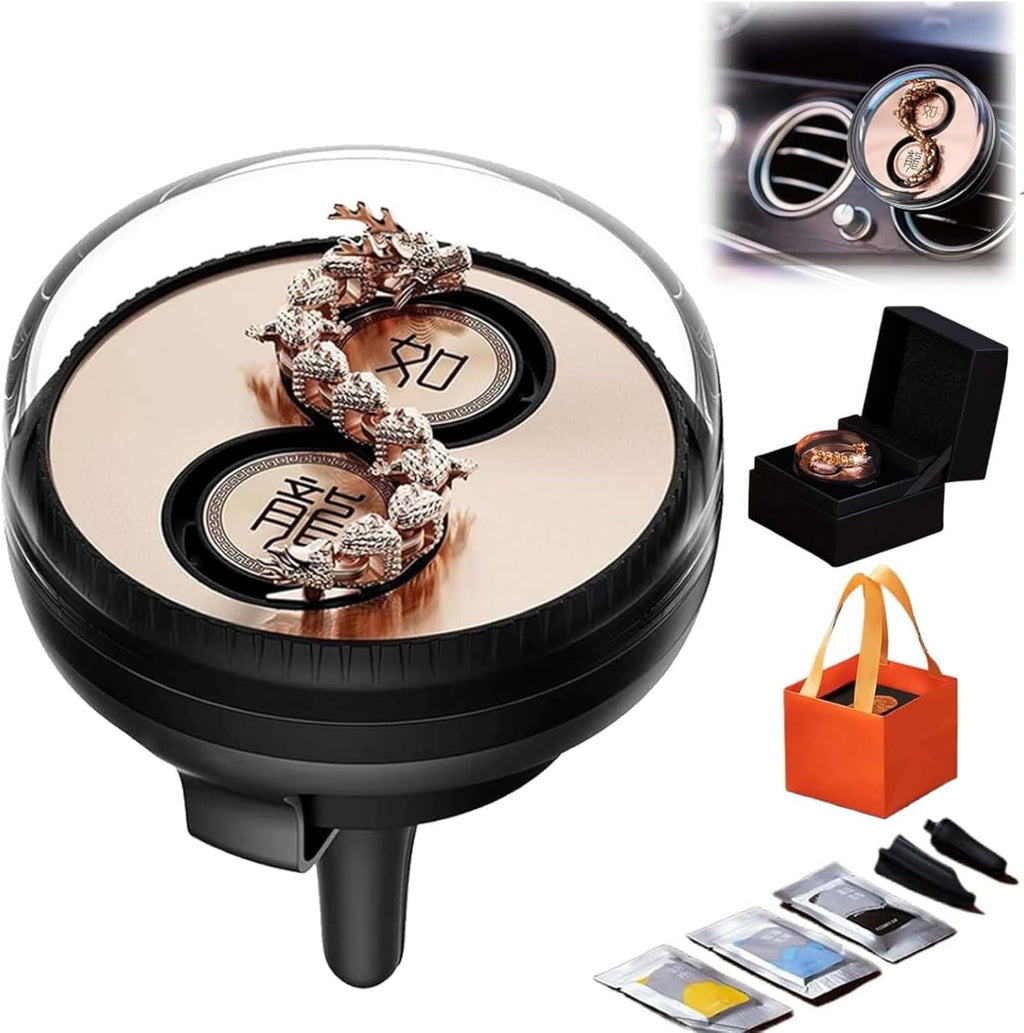 Dragon Car Wind-Powered Rotation Air Freshener Diffuser