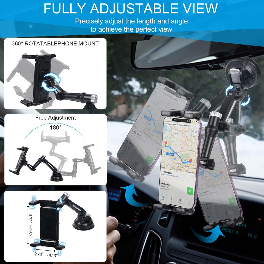 5 in 1 car Phone Holder Suitable for iPhone15 14 13 promax,Samsung Z Fold 5 4