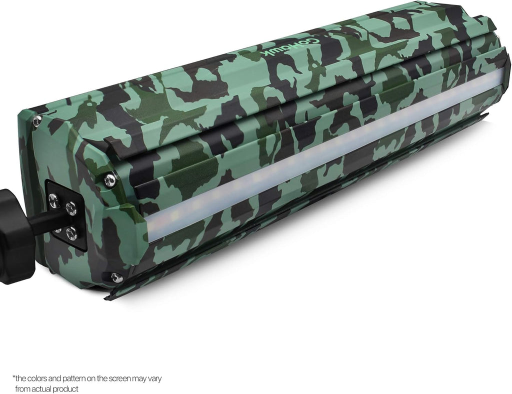 Waterproof Bluetooth Motorcycle Stereo Speakers LED Soundbar