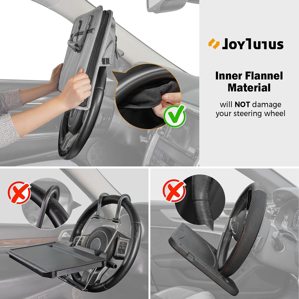 3 in 1 Steering Wheel Eating Tray & Multifunctional Car Office Bag