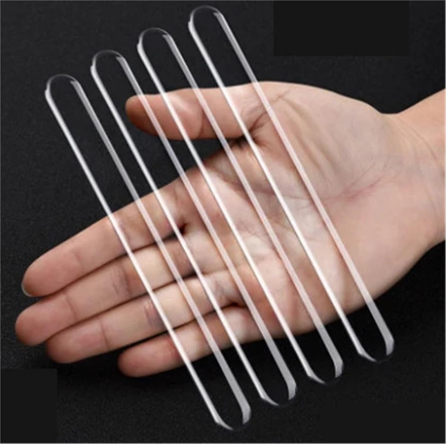 Universal Car Door Edge & Bumper Protector Strips – Invisible Anti-Collision Guard (4PCS)