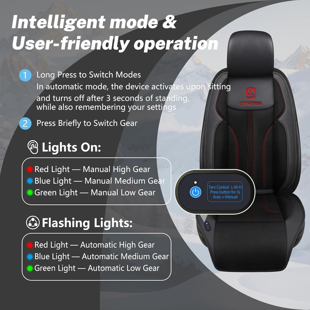 12V Cooling Car Seat Cushion Front Seat