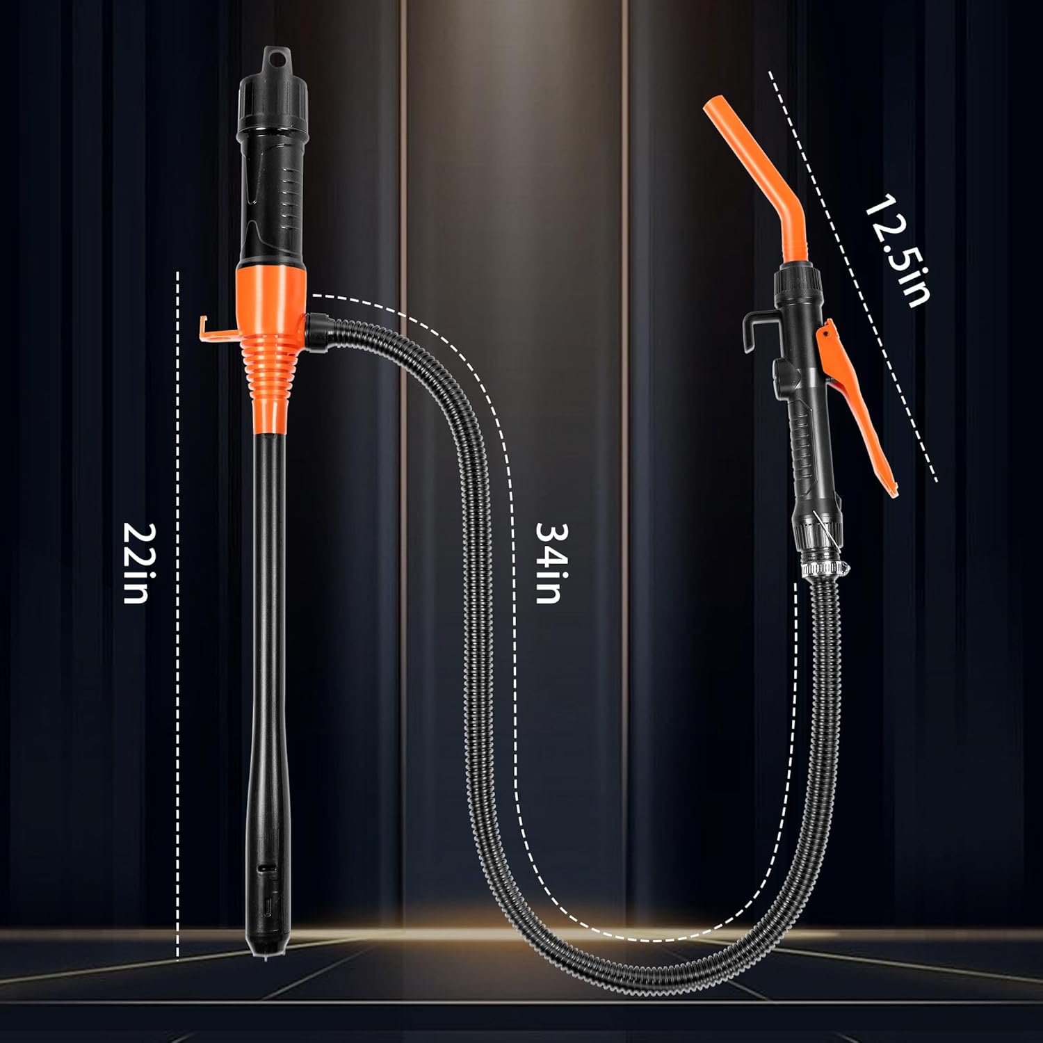 Portable Power Battery Pump Universal Fit for Gasoline, Car