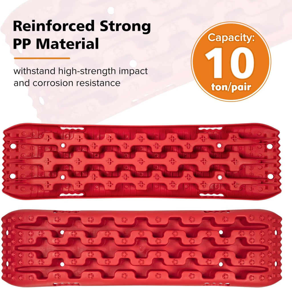 Offroad Recovery Traction Boards for Sand, Mud & Snow