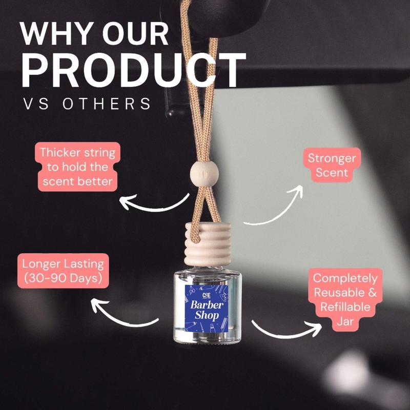 Mini Aroma Charm – Car & Space Hanging Air Freshener