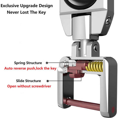 Customized Logo Metal Car Keychains