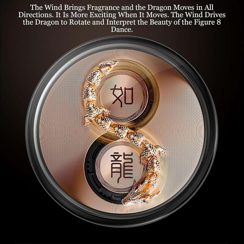 Dragon Car Wind-Powered Rotation Air Freshener Diffuser