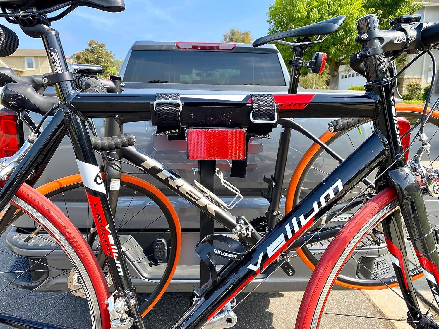 Hitch Mount Bike Rack - 4-Bike Rack, Black for Cars, Trucks, SUVs, and Minivans