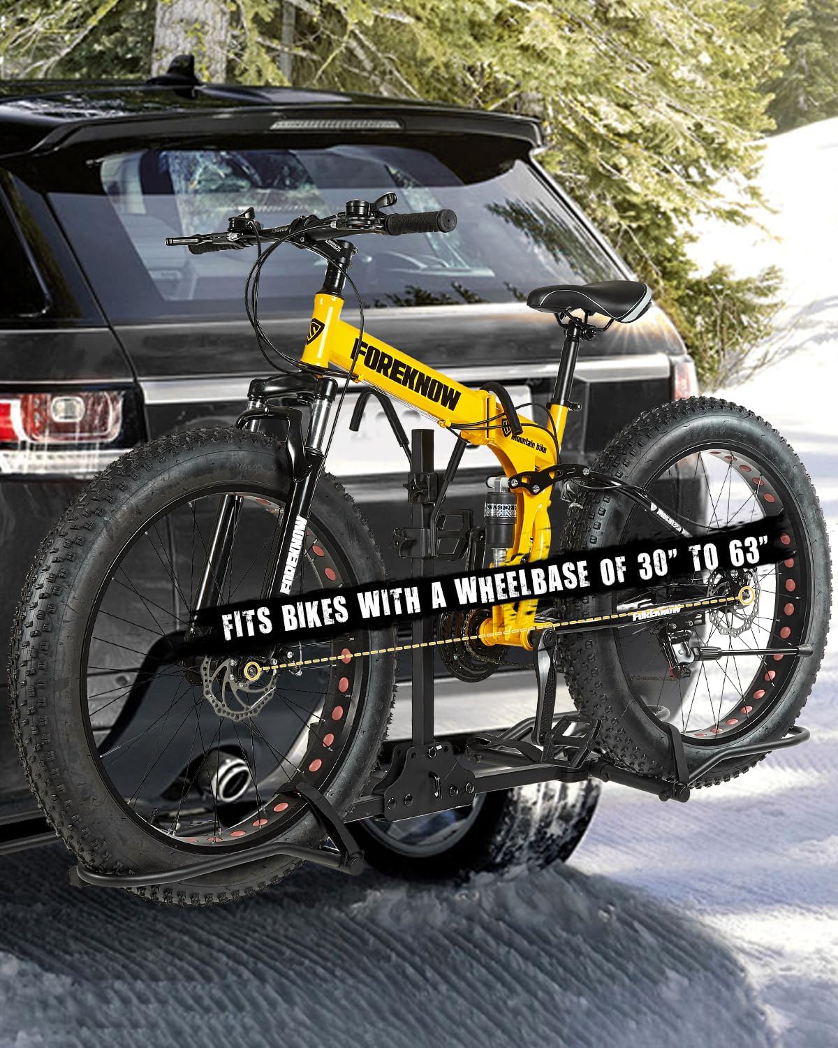 2 Bike Racks for Tow Hitch 180 lbs Capacity for Bikes for Car SUV Pickup Truck RV Camper - 2 inch Receiver