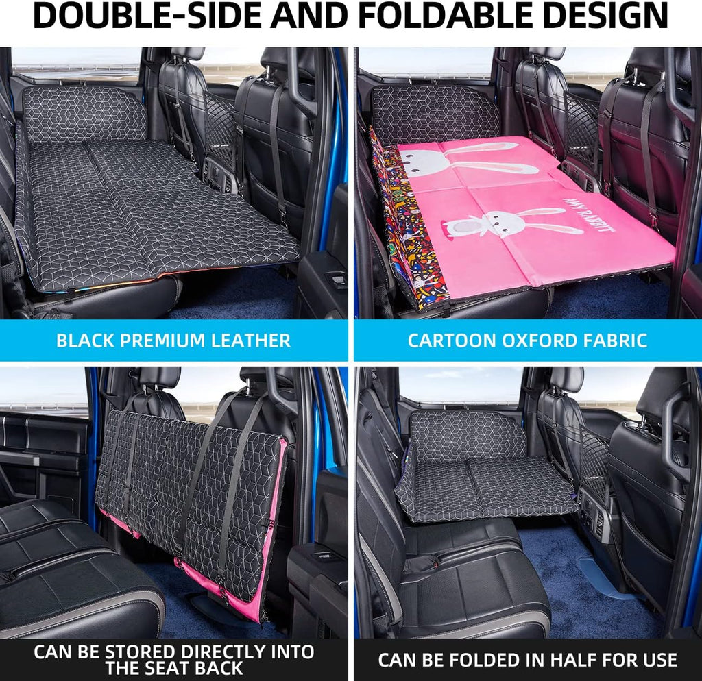 Back Seat Extender Truck Bed Mattress Car Camping Air Mattress for F150/RAM 1500/Silverado