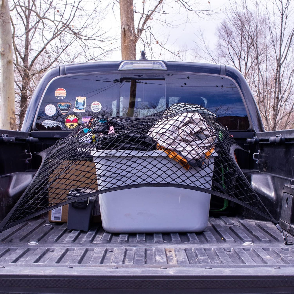 Simple Truck Bed Cargo Mesh Organizer Suitable for Daily Light Loads of Trucks