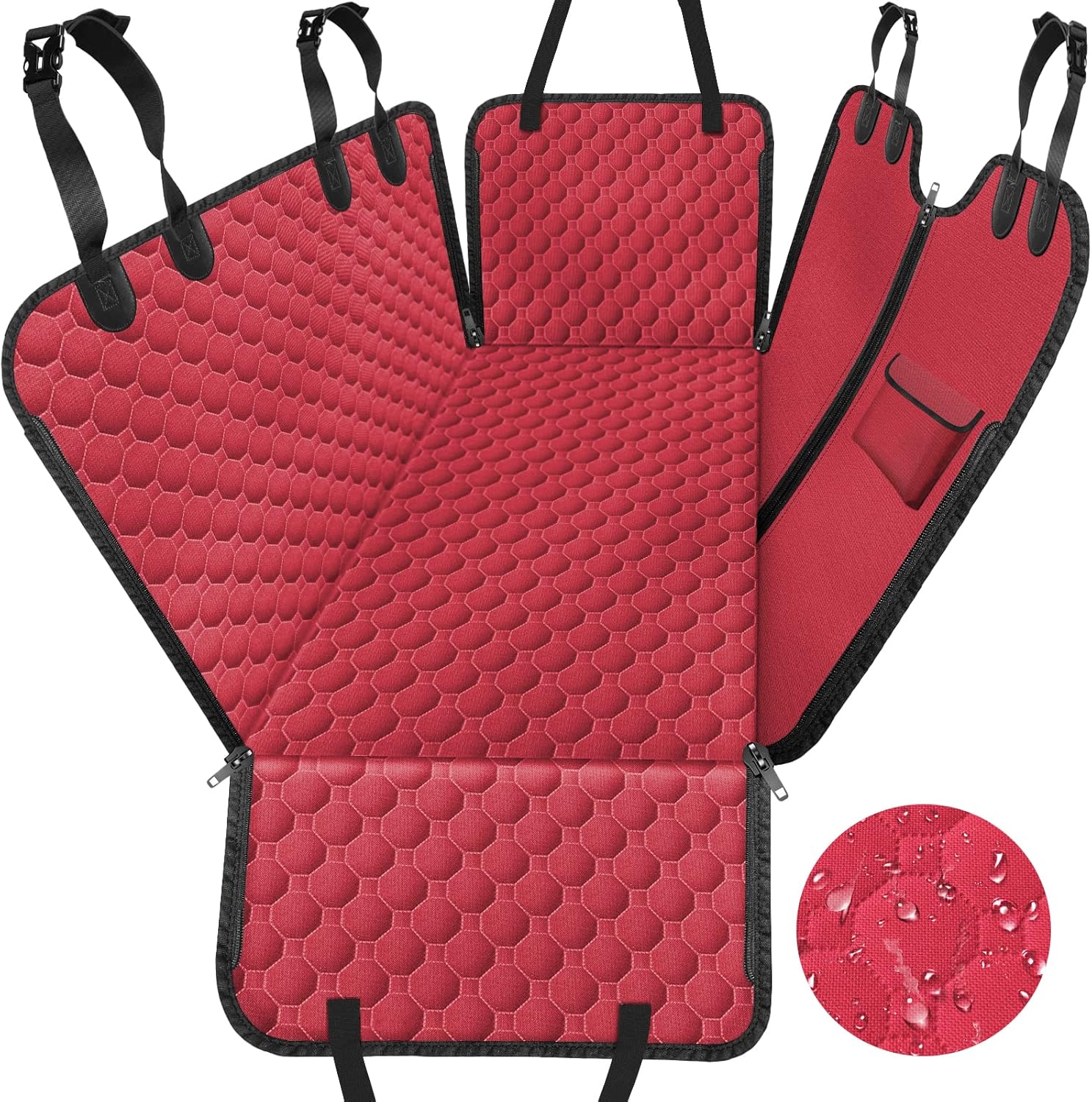 Waterproof Dog Car Back Seat Cover For Cadillace Escalade