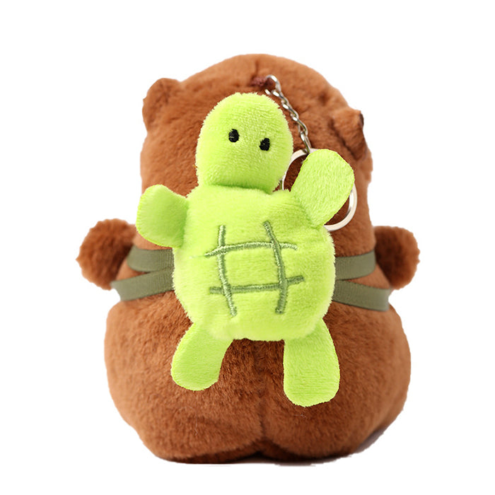 Capybara Keychain Pendant Plush Ornaments