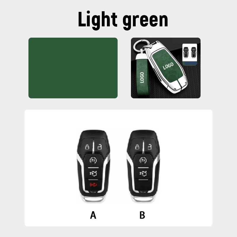 【For Mustang】 Leather Keychain