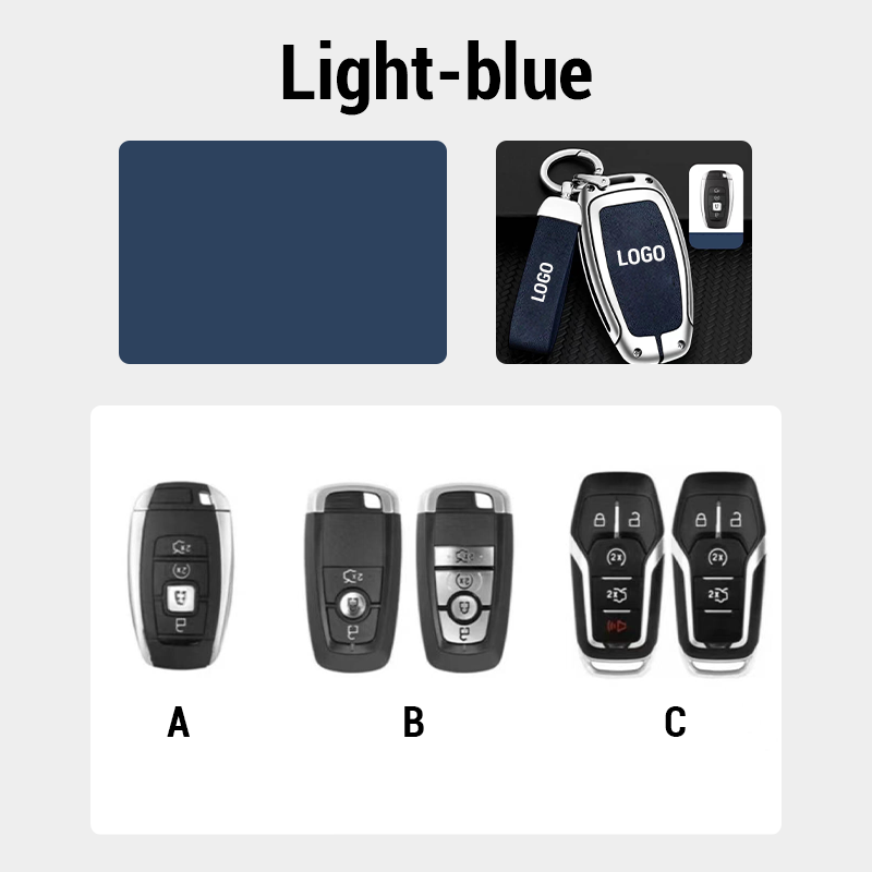 【For Lincoln】 - Genuine Leather Key Cover