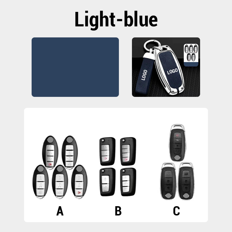 【For Nissan】 – Key Cover made of Genuine Leather