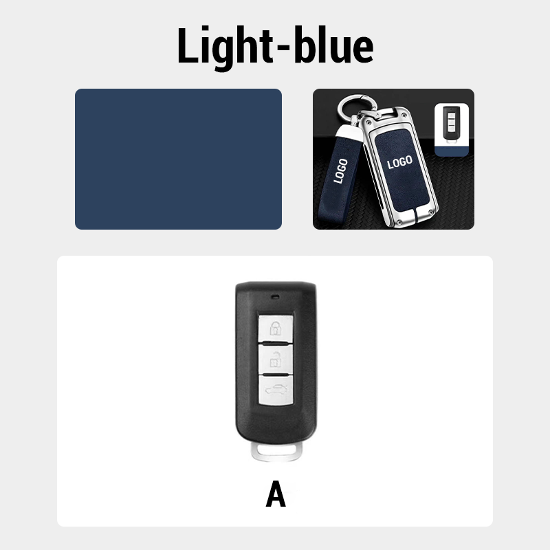 【For Mitsubishi】Leather Keychain