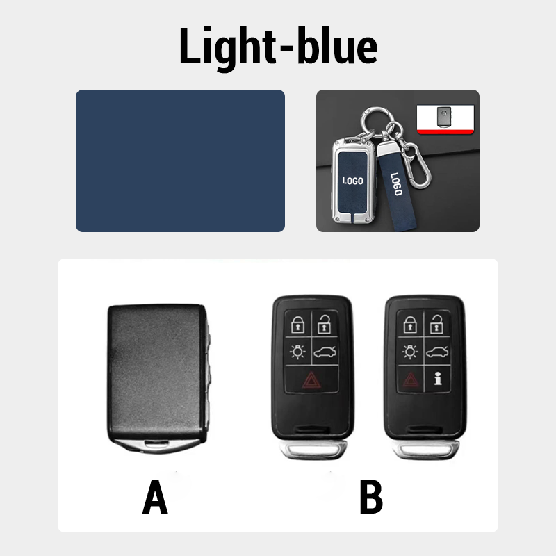 【For Volvo】 - Genuine Leather Key Cover