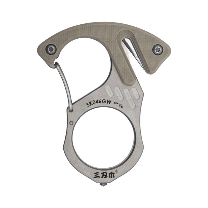 Car Window Breaker & Seatbelt Cutter Keychain