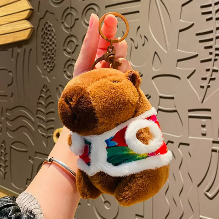 Capybara Keychain Pendant Plush Ornaments