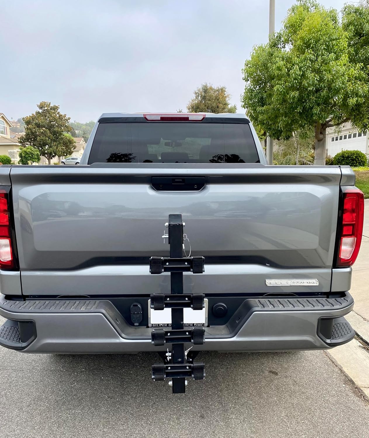 Hitch Mount Bike Rack - 4-Bike Rack, Black for Cars, Trucks, SUVs, and Minivans