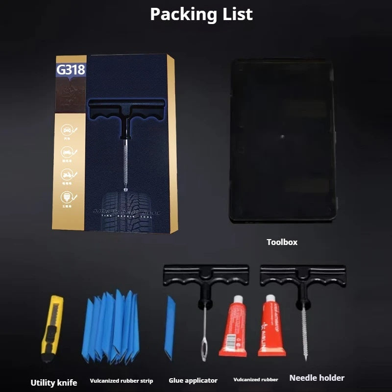 QuickPlug 60-Second Tubeless Tire Repair Kit