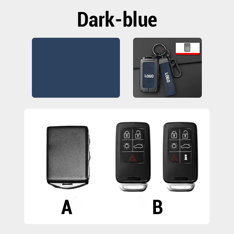 【For Volvo】 - Genuine Leather Key Cover
