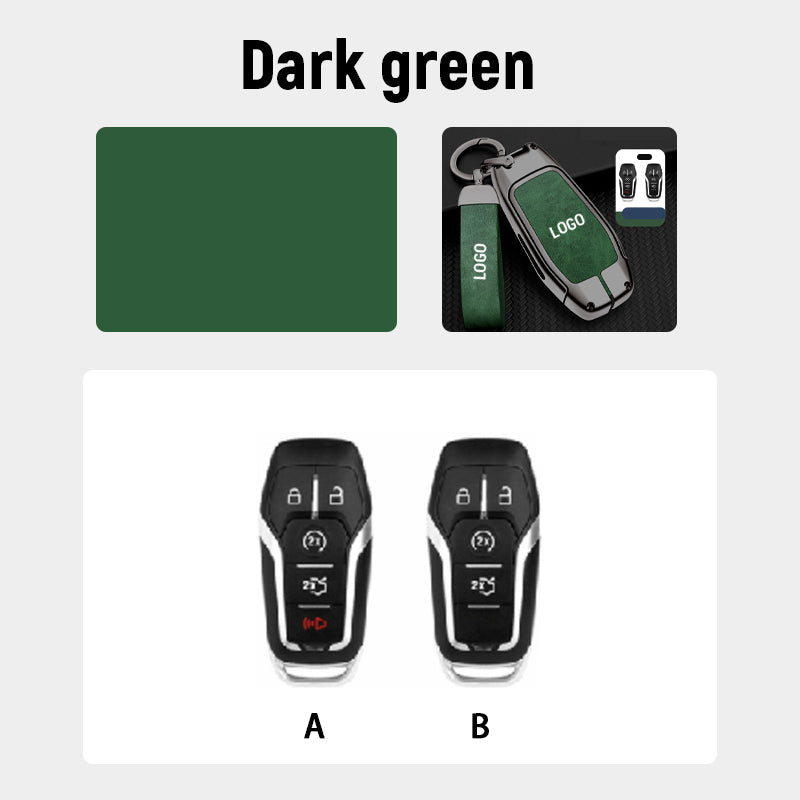 【For Mustang】 Leather Keychain