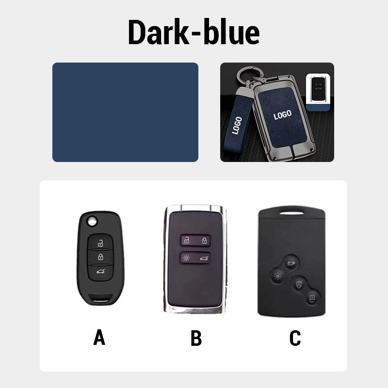 【For Renault】 - Genuine Leather Key Cover