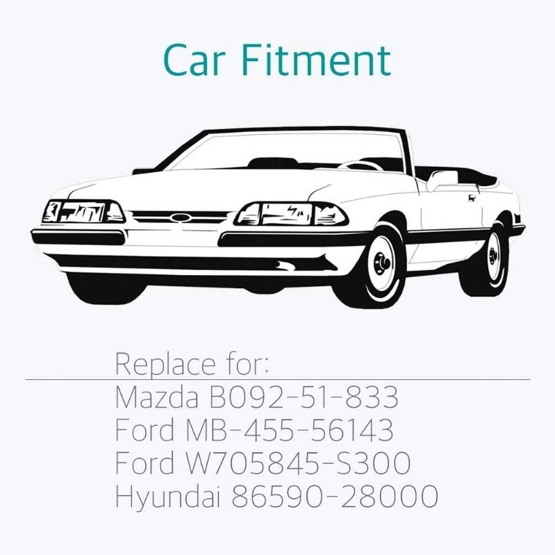 Universal Push-Type Automotive Fastener Clips