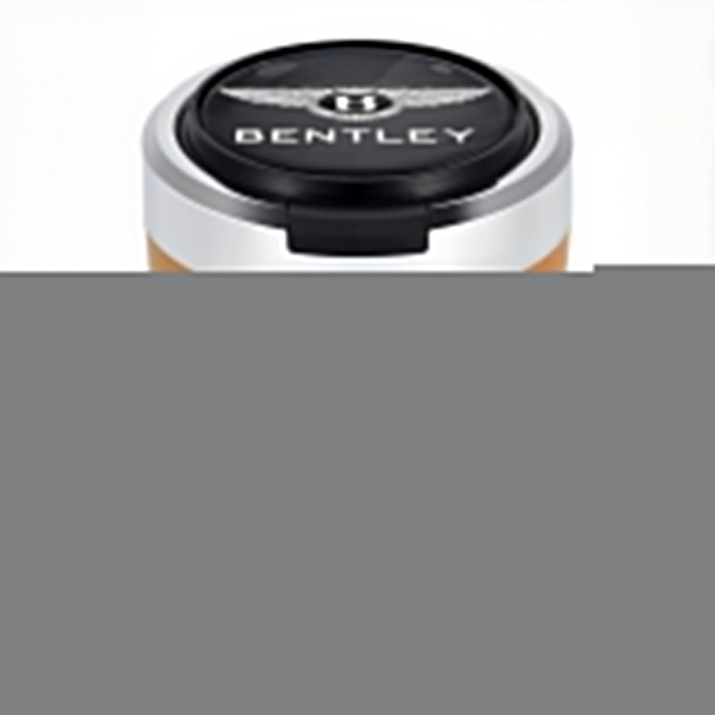 Smokeless Stainless Steel LED Car Cupholder Ashtray with Lid