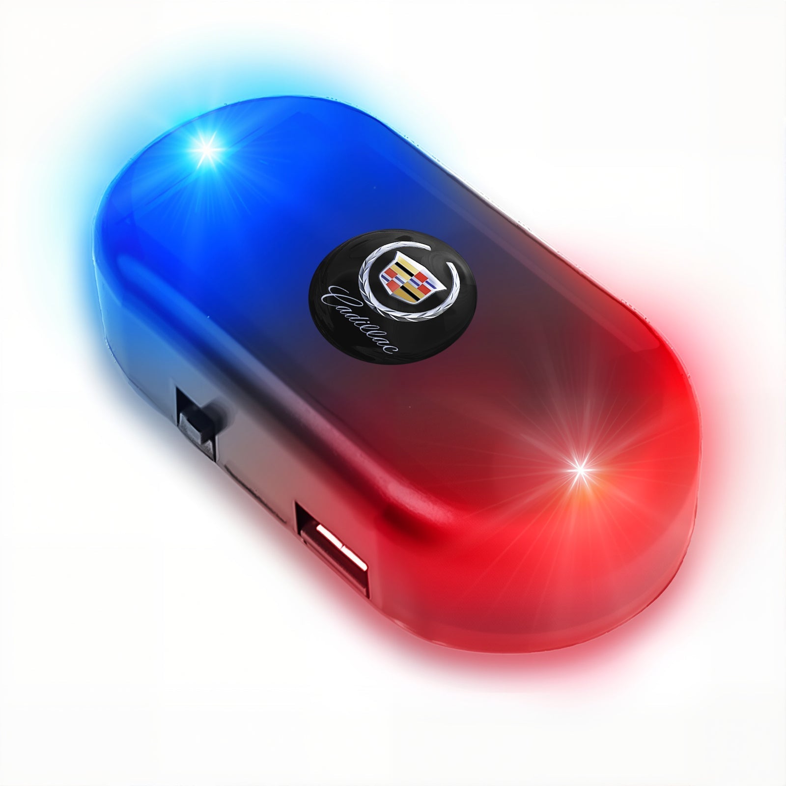 Solar-Powered Dummy Car Alarm Light