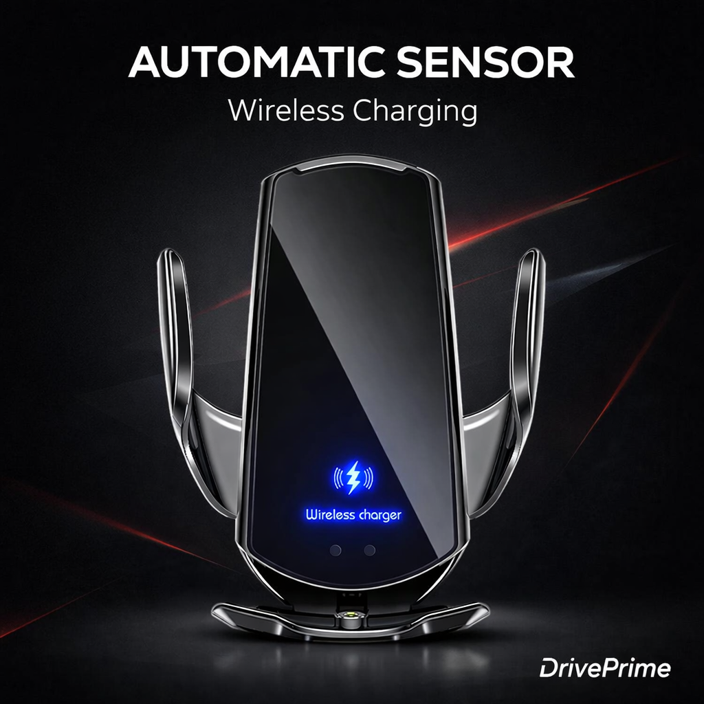 DriveSense™ Smart Holder – Automatic Sensor Wireless Charger