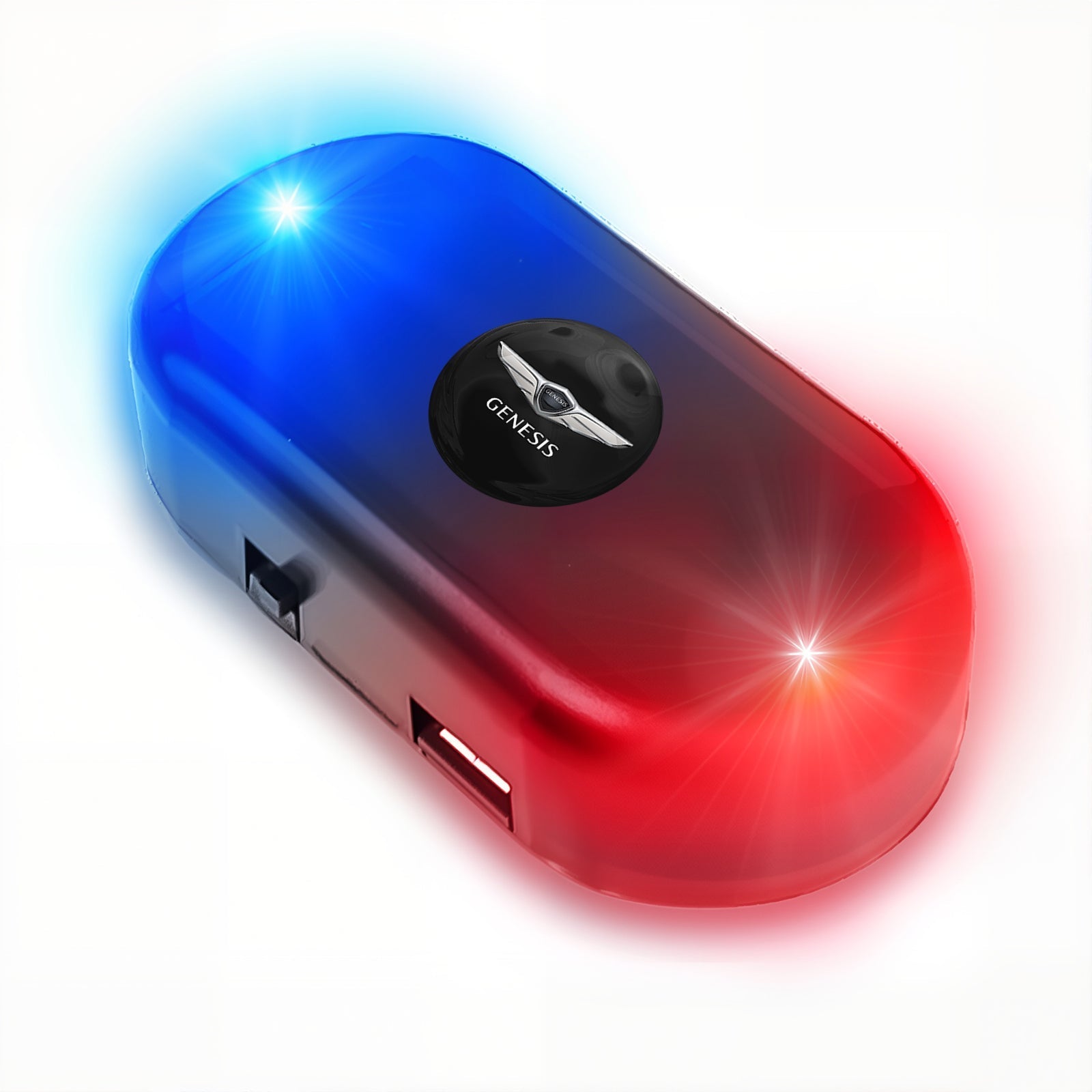 Solar-Powered Dummy Car Alarm Light