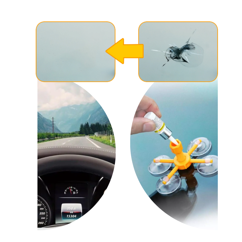 Windshield Glass Repair Kit