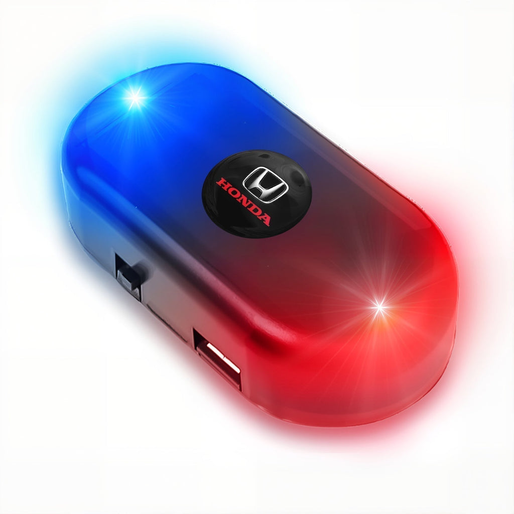 Solar-Powered Dummy Car Alarm Light