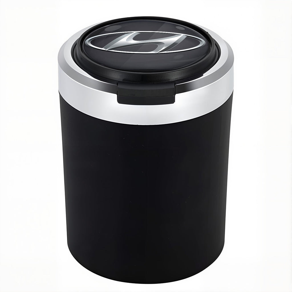 Smokeless Stainless Steel LED Car Cupholder Ashtray with Lid