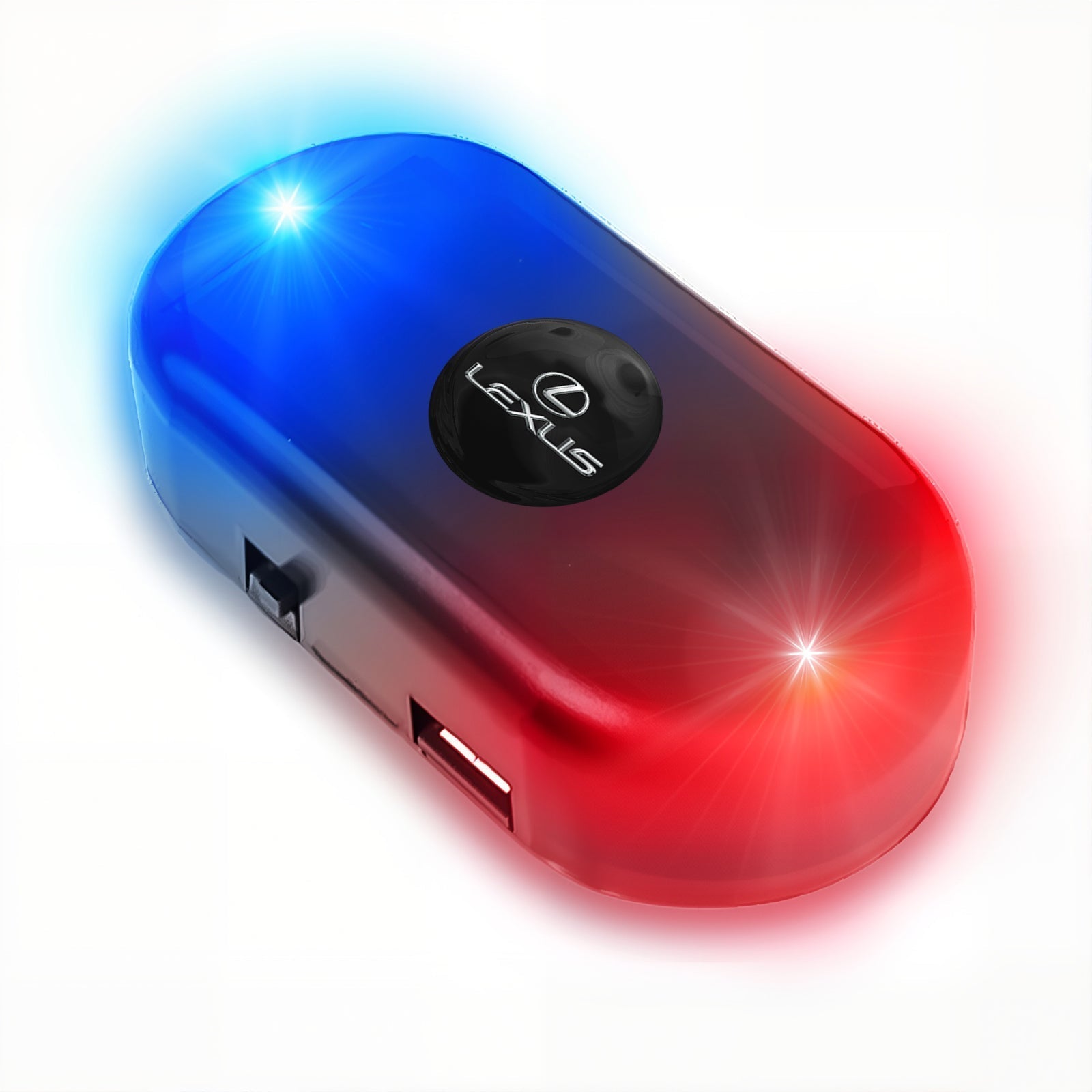 Solar-Powered Dummy Car Alarm Light