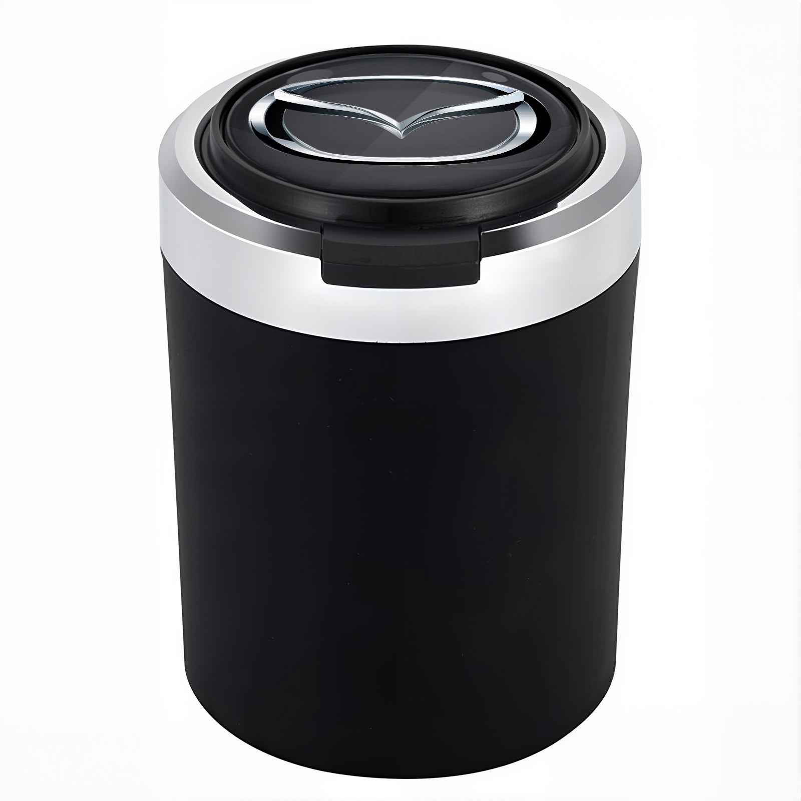 Smokeless Stainless Steel LED Car Cupholder Ashtray with Lid
