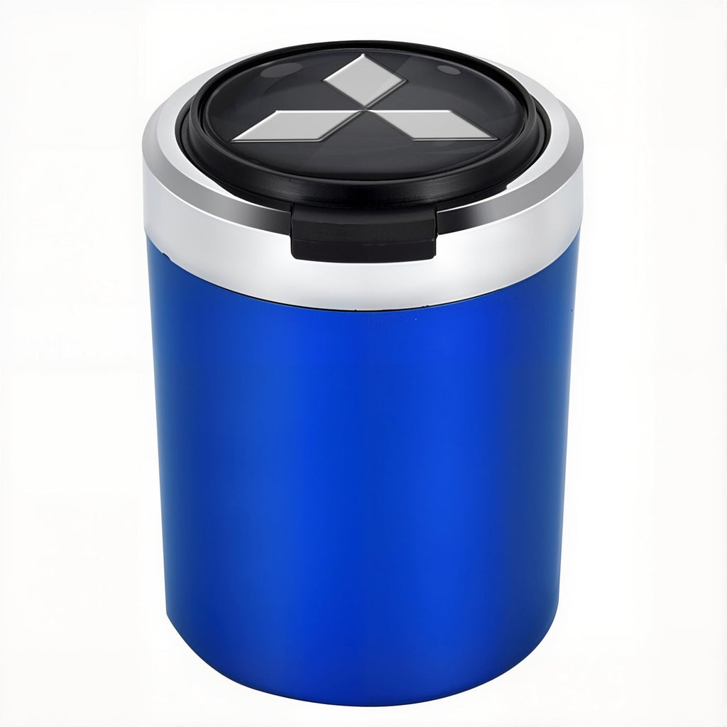 Smokeless Stainless Steel LED Car Cupholder Ashtray with Lid