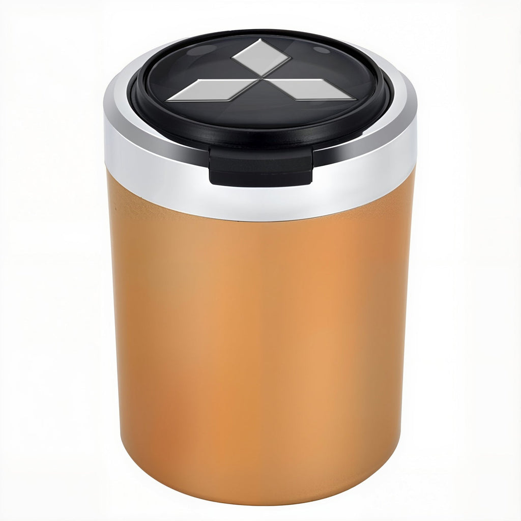 Smokeless Stainless Steel LED Car Cupholder Ashtray with Lid