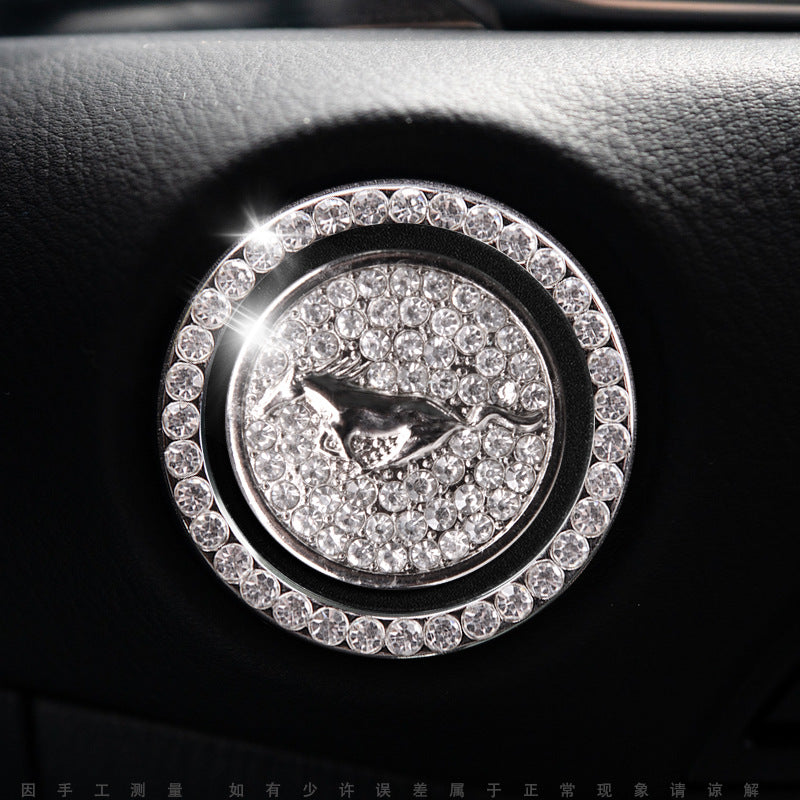 GlamStart Bling Car Start Button Cover Ring