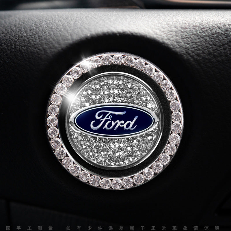 GlamStart Bling Car Start Button Cover Ring