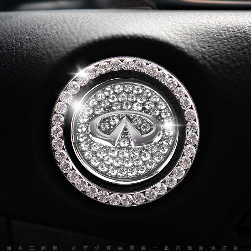 GlamStart Bling Car Start Button Cover Ring
